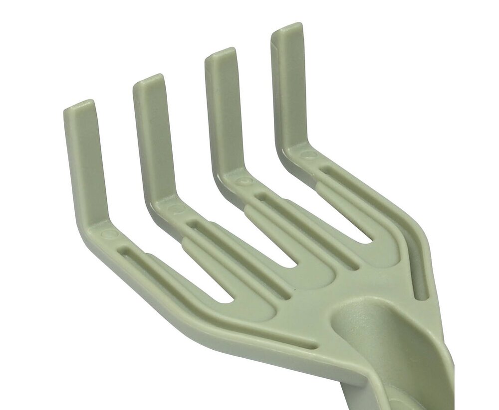Benson tuingereedschap set &ndash; hark en schep&ndash; groen &ndash; 2-delig