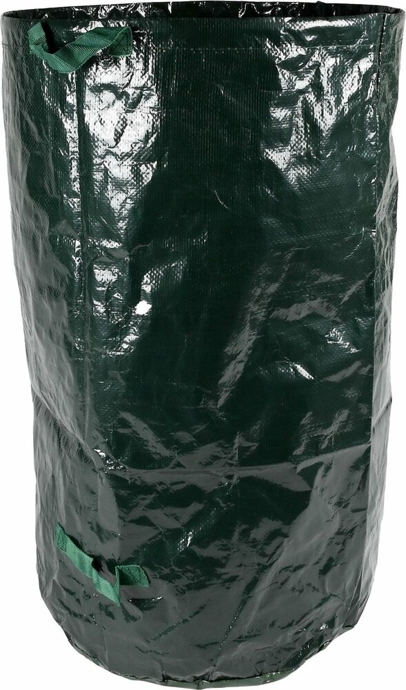 Benson Garden tuinafvalzak 110 liter | herbruikbaar | extra sterk | met handvaten, support rings en waterafstotend materiaal