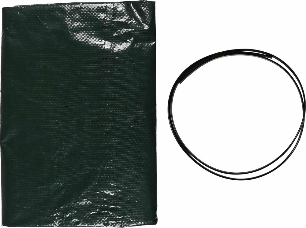 Benson Garden tuinafvalzak 110 liter | herbruikbaar | extra sterk | met handvaten, support rings en waterafstotend materiaal