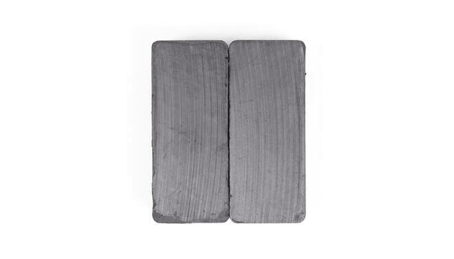 Benson magneten rechthoek | afmeting 50 x 23 mm | set 2 stuks