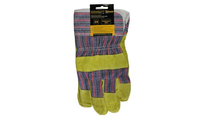 Benson | werkhandschoen varkensleder | universele maat