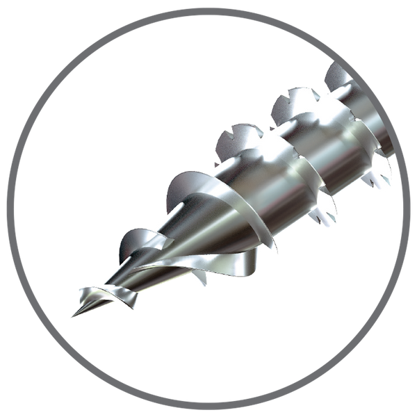 HAPAX Tellerkopschroeven 6x120mm Tx40 | Verzinkt Cr3+ | 50 st.