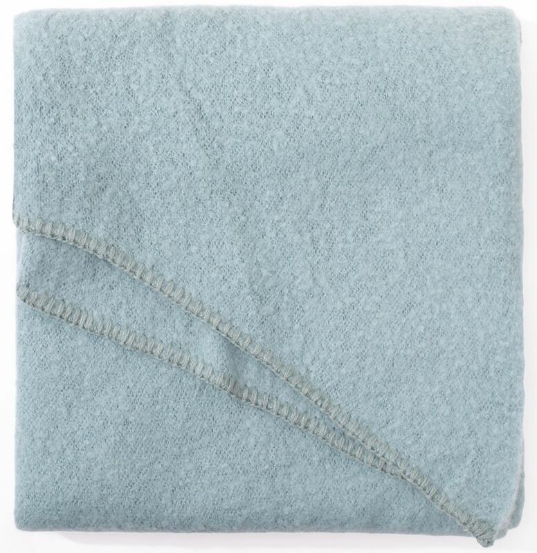 Sjaal Oversized 180&times;50 cm &ndash; Licht Blauw