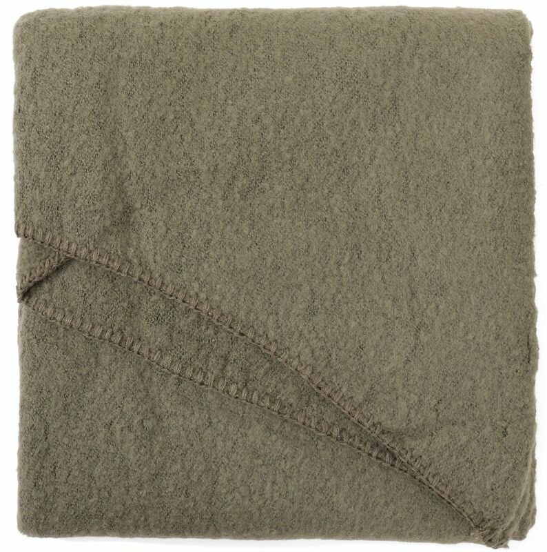 Sjaal Oversized 180&times;50 cm &ndash; Kaki
