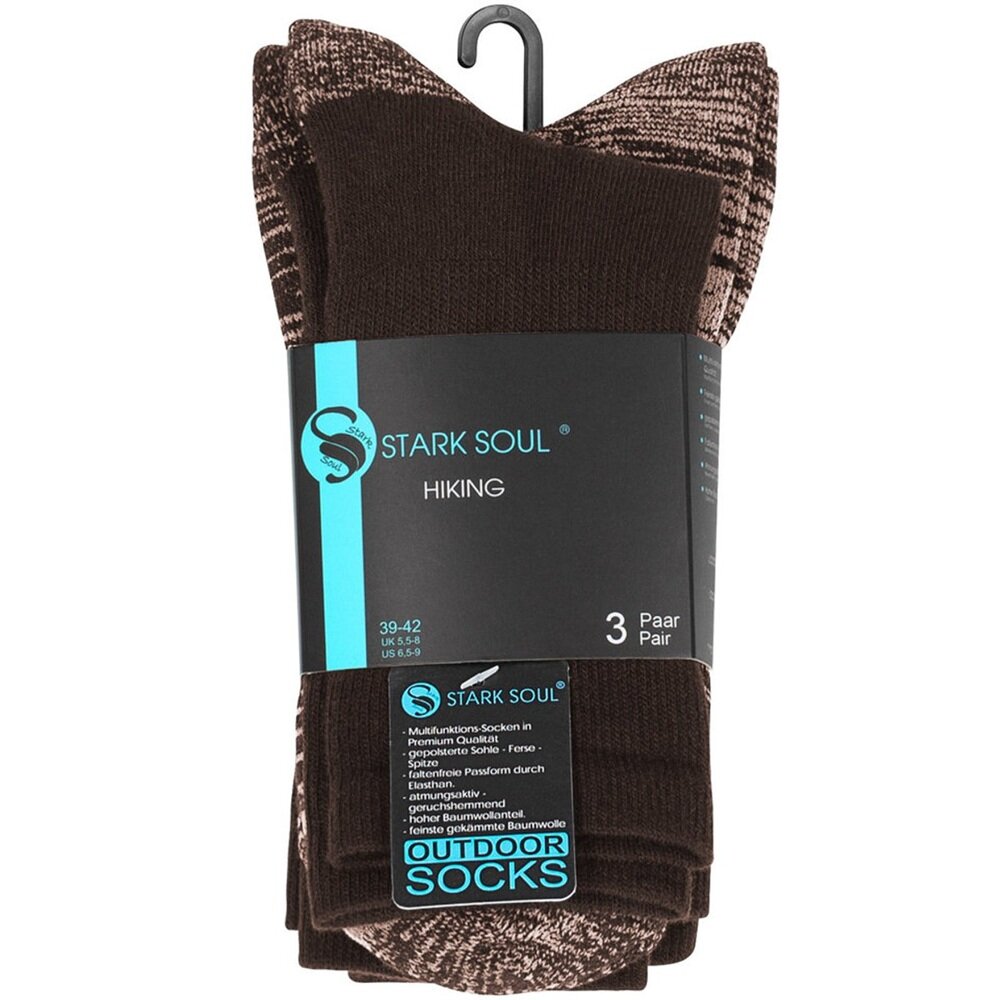 Stark Soul trekkingsokken met frotteesole
