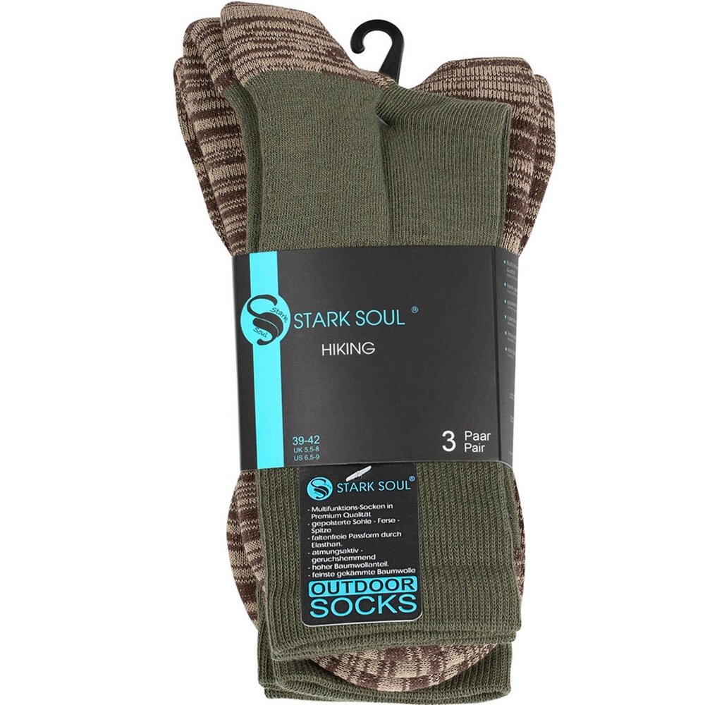 Stark Soul trekkingsokken met frotteesole