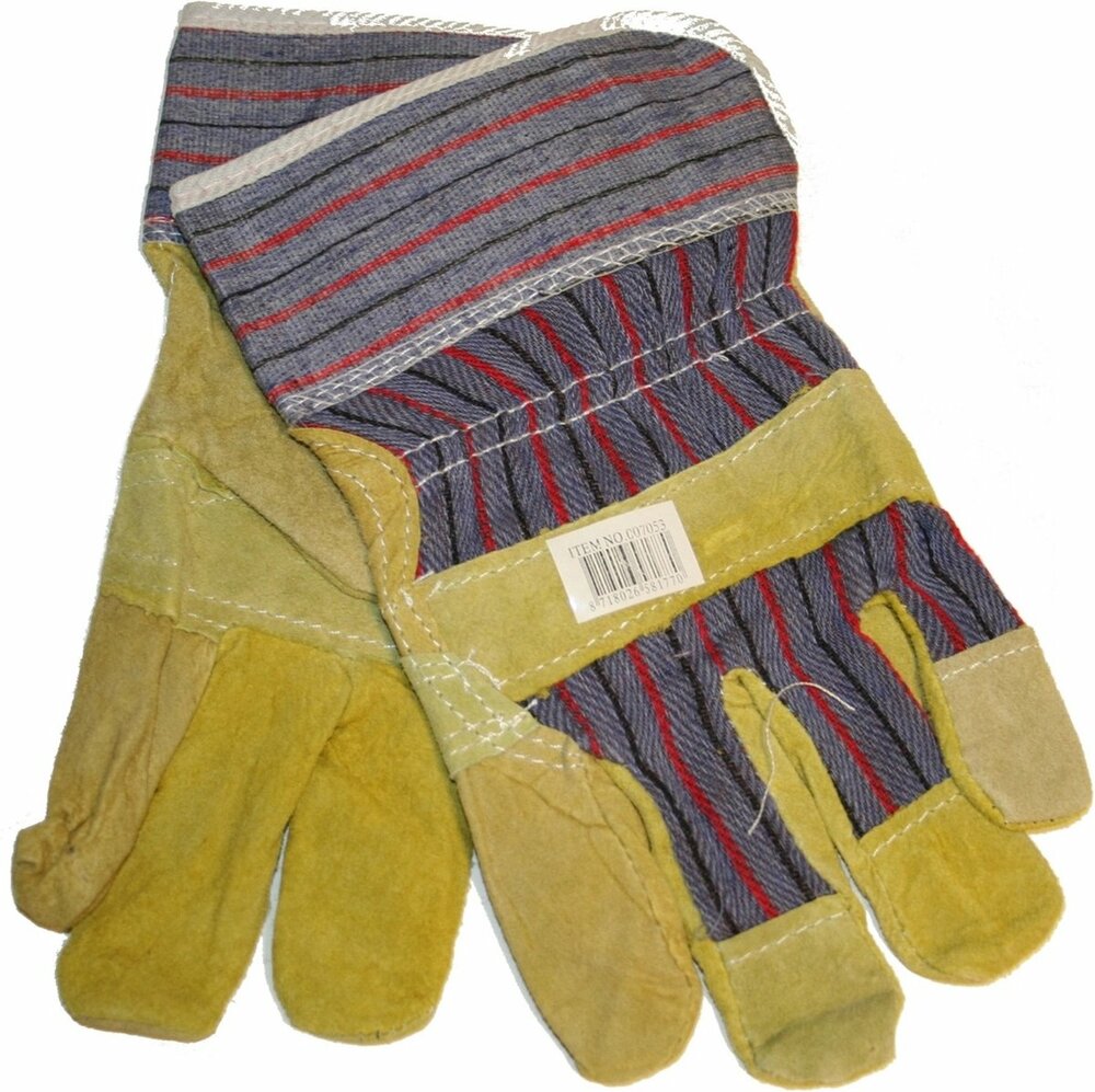 benson werkhandschoenen varkensleder maat 10 xl geel