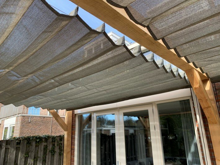 Harmonicadoek 2.9x5m waterdoorlatend Cool Grey