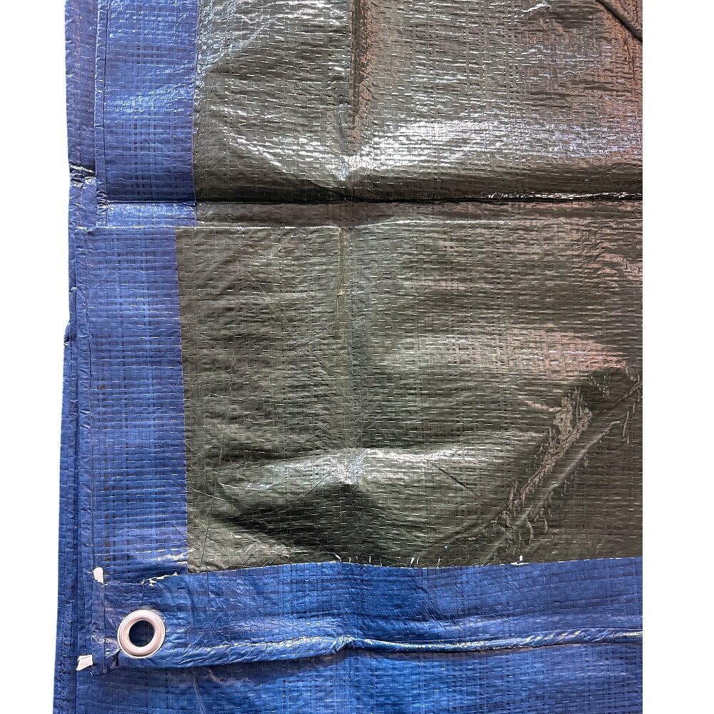 Afdekzeil blauw met metalen ogen - diverse maten - vanaf &euro; 5,95 p/st