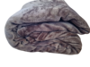 Fleece deken bruin  200 x 220 cm