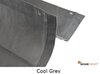Outlet harmonicadoek  Cool Grey B290cm x D300cm