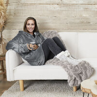 Snuggle hoody met ritssluiting