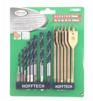 Houtborenset 14-delig | houtboor &Oslash; 3-25mm