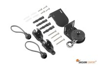 Rolgordijn voor buiten 1,98x2,40m (BxH) Cool Grey