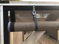 Veranda/winddoek EXCLUSIEF tot 300cm breed x 260cm hoog  