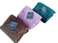 Fleece deken roze  200 x 220 cm