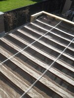 Harmonicadoek 2.9x3m waterdoorlatend Carbon Black