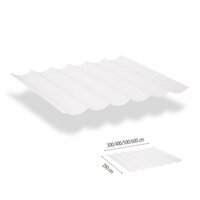 Harmonicadoek 2.9x6m waterdoorlatend Artic White