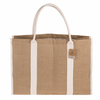 Brandhoutzak jute 50x35x20cm