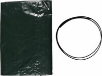 Benson Garden tuinafvalzak 110 liter | herbruikbaar | extra sterk | met handvaten, support rings en waterafstotend materiaal