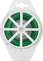 Benson - binddraad Groen - 100m &ndash; Geplastificeerd &ndash; Tuindraad