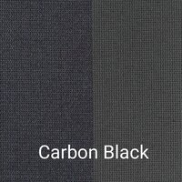 Buitengordijn HDPE met RVS ringen Carbon Black