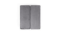 Benson magneten rechthoek | afmeting 50 x 23 mm | set 2 stuks