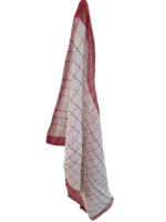 Theedoek geblokt rood