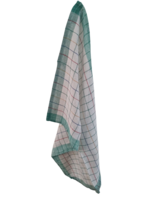 Theedoek geblokt groen