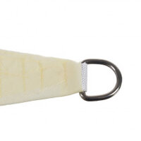 Schaduwdoek - Vierkant 360x360cm - Beige - Waterafstotend - 3.6x3.6m