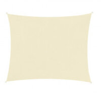 Schaduwdoek - Vierkant 360x360cm - Beige - Waterafstotend - 3.6x3.6m