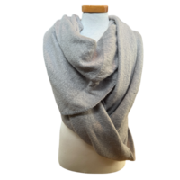 Sjaal Oversized 180&times;50 cm &ndash; Lichtgrijs