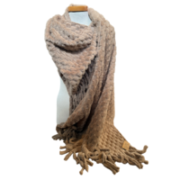 Sjaal Oversized 180&times;60 cm &ndash; Bruin