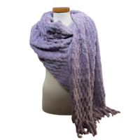 Sjaal Oversized 180&times;60 cm &ndash; Lila