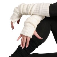 Dames arm- en beenwarmers - grof gebreid
