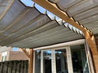 Harmonicadoek 2.9x5m waterdoorlatend Carbon Black