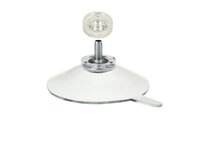 Zuignap 50mm met kunststof moer M4
