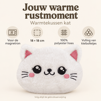 Warmte knuffel kat 