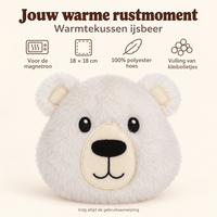 Warmte knuffel ijsbeer