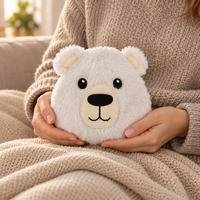 Warmte knuffel ijsbeer