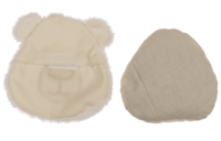 Warmte knuffel ijsbeer