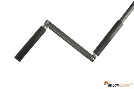 Rolgordijn voor buiten 1,48x2,40m (BxH) Cool Grey