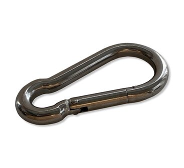 Karabijnhaak 60x6mm RVS aisi316