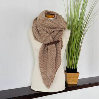 Sjaal Jet Beige