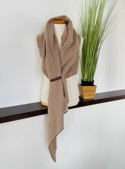 Sjaal Jet Beige