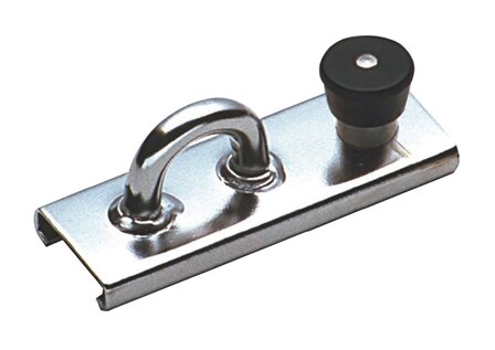 Aluminium rail met RVS schuifsysteem Shadow Comfort