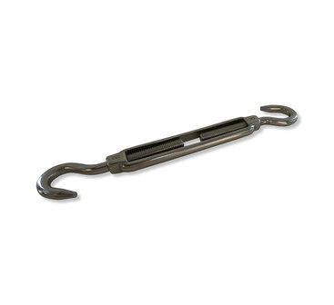Spanners RVS Haak/Haak M8x120 mm.