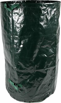 Benson Garden tuinafvalzak 110 liter | herbruikbaar | extra sterk | met handvaten, support rings en waterafstotend materiaal