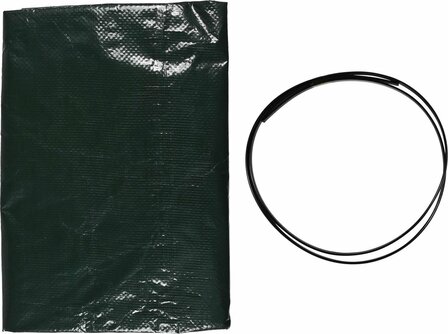 Benson Garden tuinafvalzak 110 liter | herbruikbaar | extra sterk | met handvaten, support rings en waterafstotend materiaal