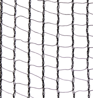 Knooploos bladernet 6x25m maas 5x7mm 